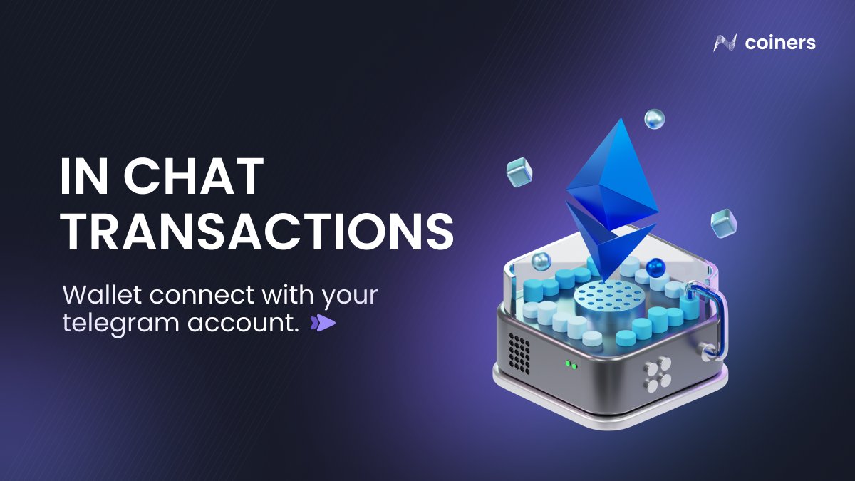 coinersge's tweet photo. Coiners is proud to integrate crypto wallets, making it easier than ever to store, send, and receive cryptocurrencies within your chat platform. Say hello to seamless crypto transactions!
#CryptoWallets #SeamlessTransactions #Coiners #crypto  #NFTs #Web3 #blockchain https://t.co/Vo1tHODdzs