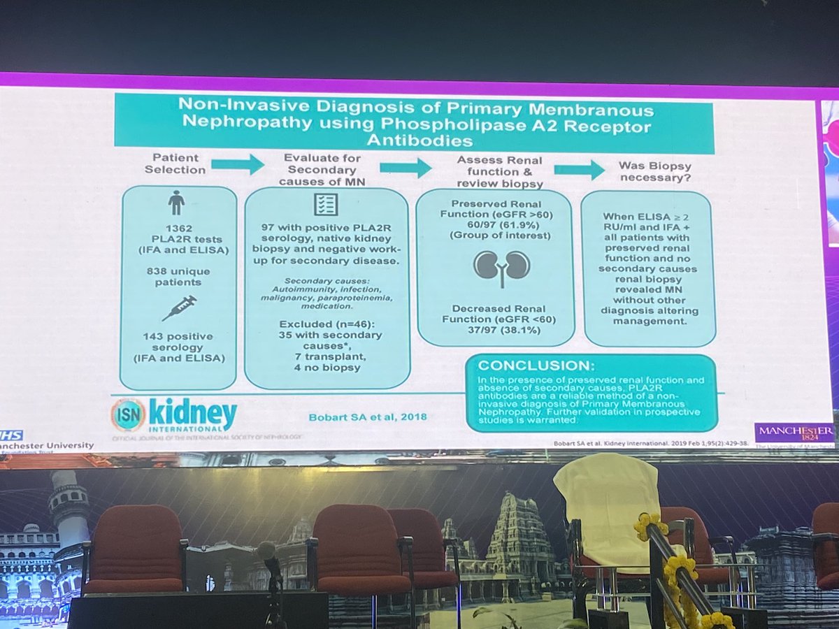 SamiulAkhtar17's tweet photo. 🏔️ Dr. Anil Kumar Kanigicherla’s talk on ‘Anti PLA2R in MN’ at #ISNSCCON2024 highlighted the promising advances and the challenges ahead in treating membranous nephropathy. @ISNSCCON_2024 @ISNkidneycare @drpriyajohn @myadla @drmanishasahay @kiranmai_ismal @SwarnalathaGud2 https://t.co/gkOBiDpIJ1