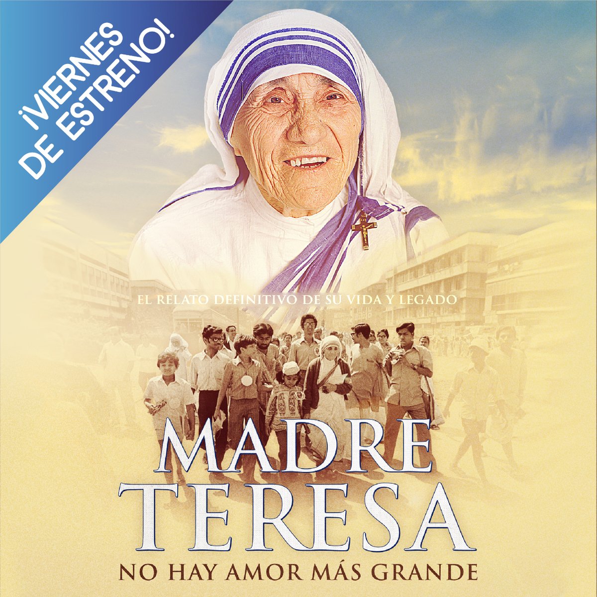 FamiplayTV's tweet photo. 🆕 Viernes de estreno en Famiplay

Una película documental, rodada en 5 continentes que muestra los apostolados de las Misioneras de la Caridad así como cartas y documentos nunca antes vistos de Madre Teresa.

#Famiplay #estreno https://t.co/Xu6KRDfJlN