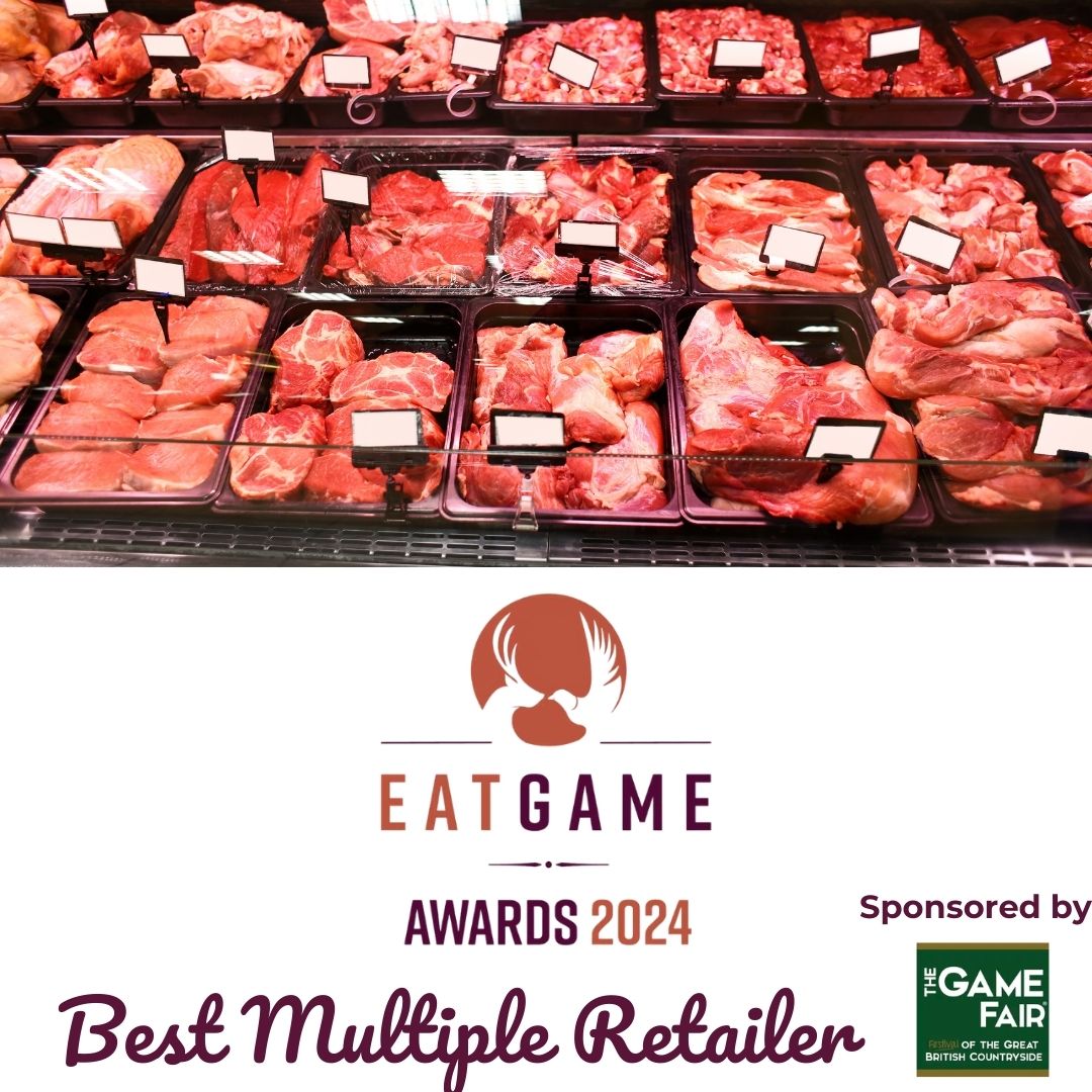EatGameUK's tweet photo. In this week's #finalistsfriday we take a look at the trio battling it out to be named Best Multiple Retailer.
@AldiUK @marksandspencer and @waitrose topped the public vote and the winner will be announced at the Eat Game Awards in March.
Read more: https://t.co/dT1UAqE26r https://t.co/4AGDD70lLL