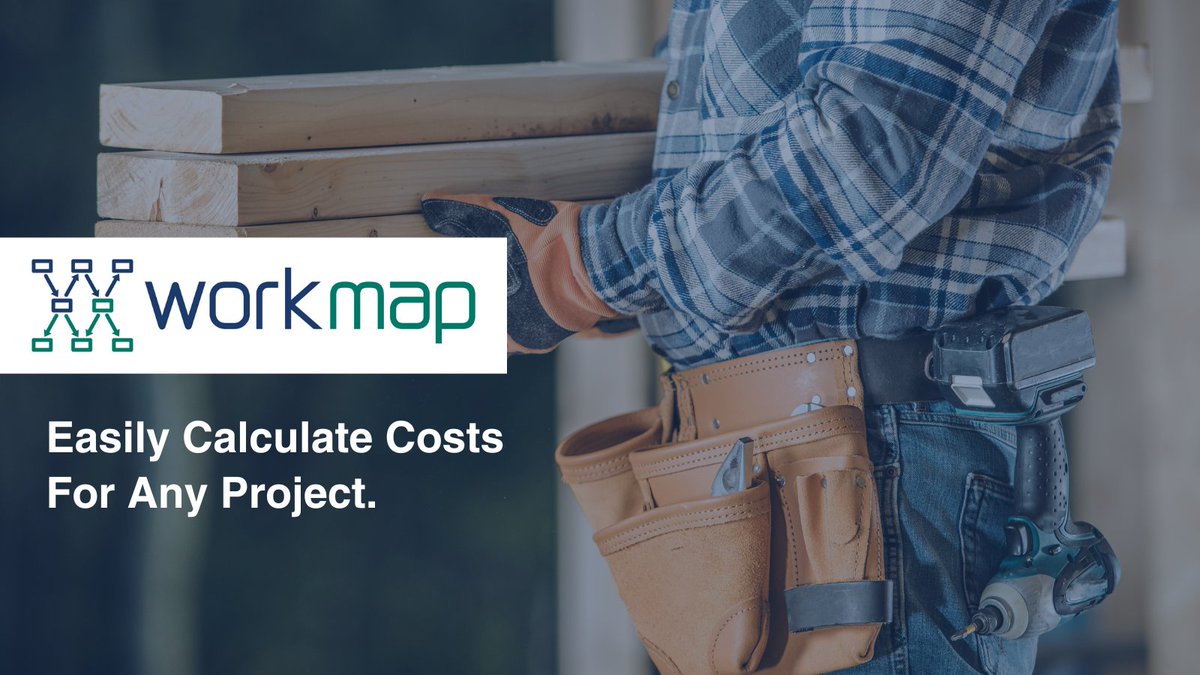 WorkMapApp's tweet photo. Stay on track and within budget with Work Map! Accurately estimate costs for any project with customizable rates for labor, equipment, materials, and more. 

#Budgets #EstimatingSoftware #SalesTips https://t.co/CQX7B1uU5O