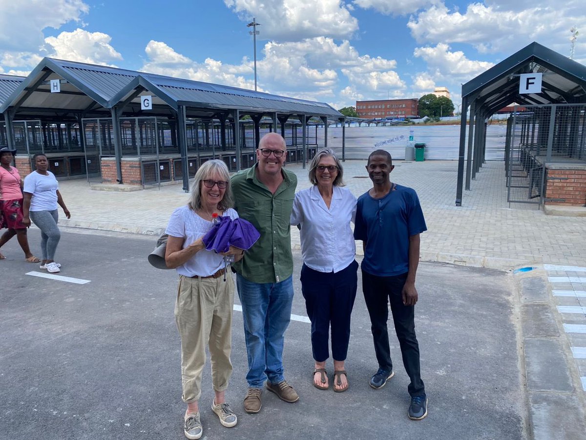 DavidColtart's tweet photo. Yesterday my wife, who is a dedicated proponent of planting indigenous trees in #Zimbabwe, met the project engineer at Egodini, Peter Wefelmeier, with Amos Maramba, who grows and supplies indigenous trees, to discuss the planting of indigenous trees at Egodini. Terracotta & their SA partners McCormick Property Developers are committed to planting as many indigenous trees as possible at Egodini, which I am grateful for.

My hope is that we will start a vigorous program of planting indigenous trees right across @CityofBulawayo particularly in high density areas which are often treeless and hot. Egodini is just the start.