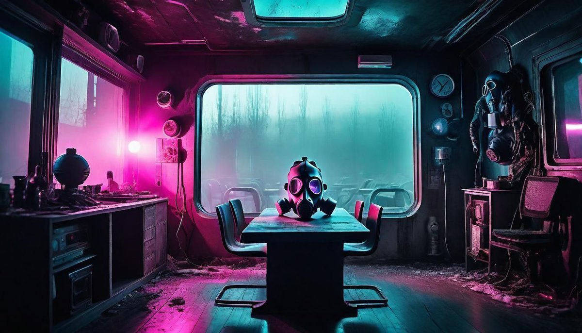 AgedBeyondDecay's tweet photo. Compact Comforts in a Neon Haze 9 - https://t.co/rTzsOsx3oF
#photography #compacthouse #neonlights #dystopianfuture #pollution
@NightCafeStudio #AIGeneratedArt #ArtByAI #AIArt #ArtificialIntelligenceArt #GenerativeArt #MachineLearningArt #DataDrivenArt https://t.co/fH2jFEmzY5