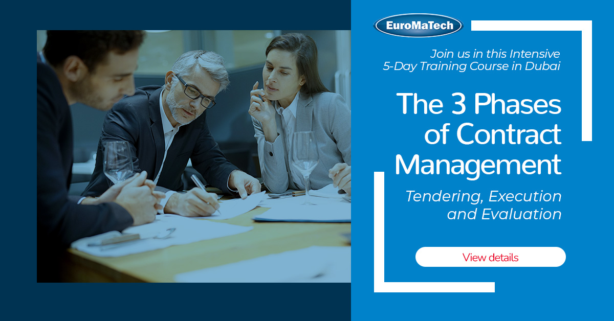 euromatech's tweet photo. The 3 Phases of Contract Management

Register today>>
https://t.co/o2UAwxz5lx

#euromatech #training #traininganddevelopment #trainingcourse #3phases #contracts #contractsmanagement #tendering #execution #evaluation https://t.co/uuFPeneYqE