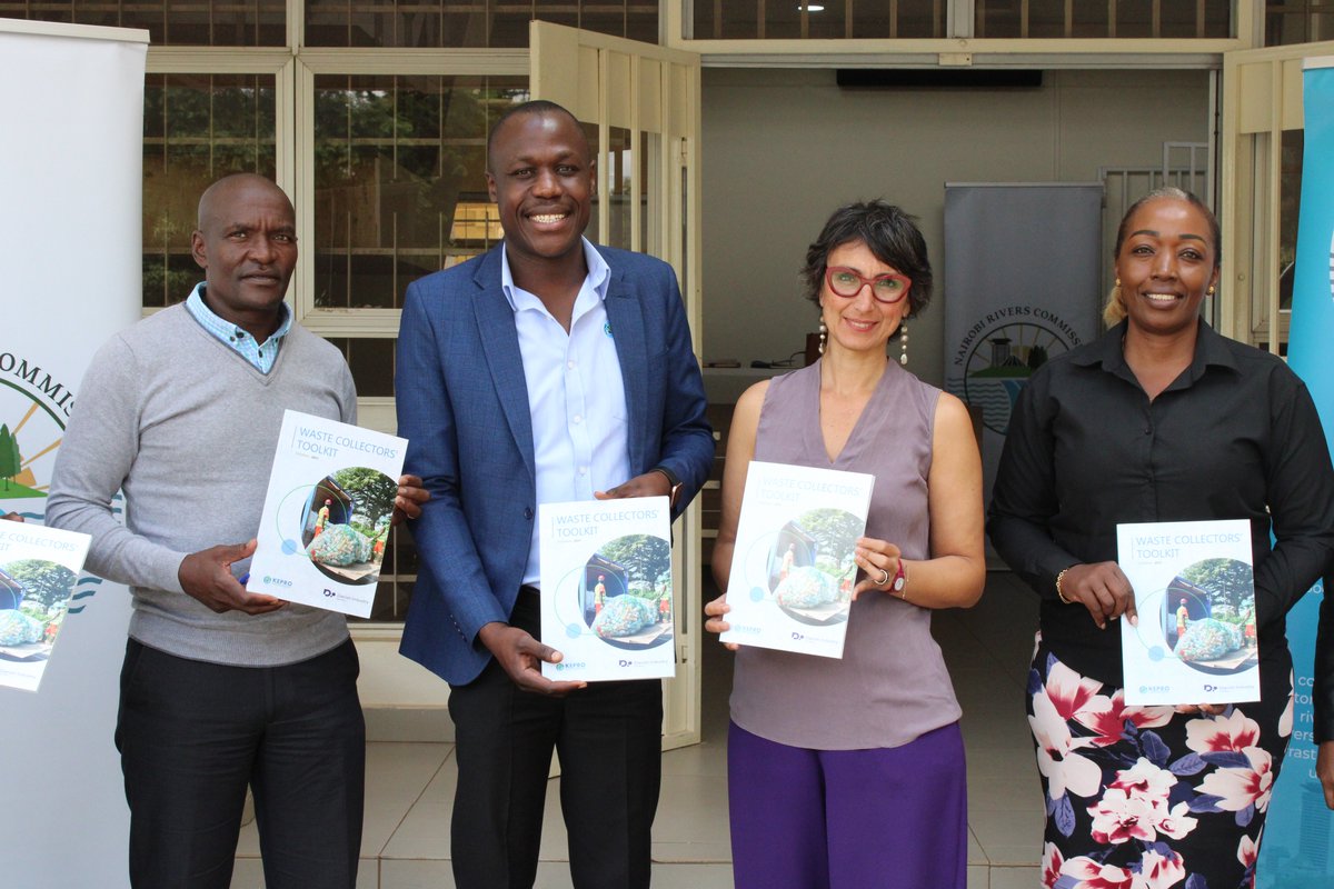 Today, under the leadership of CEO James Odongo, KEPRO paid a visit to the Nairobi Rivers Commission. A productive meeting unfolded with Commissioners Eva Muhia and Carlotta Dal Lago present, addressing the critical issue of river pollution in Nairobi. 
#KEPROinAction #KEPROCares