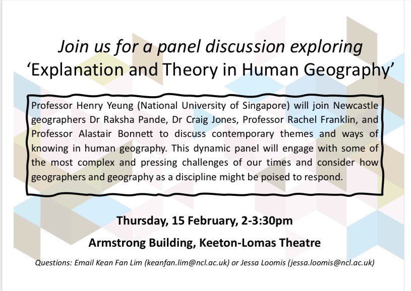 Newcastle University Geography tweet media