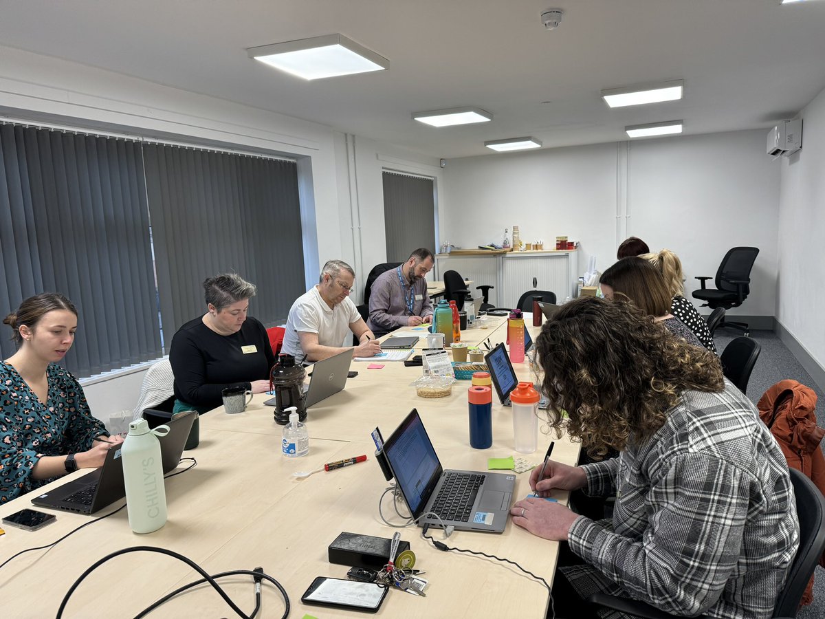 MYQISMidyorks's tweet photo. "Final day of our MY Therapy RPIW! Today's all about those finishing touches and reporting out to everyone. Excited to see the culmination of our hard work! #RPIW #MyTherapy #FinalDay #MYQIS @MY_LenRichards @ChrisJEvans29 https://t.co/UIlW0FMoXi