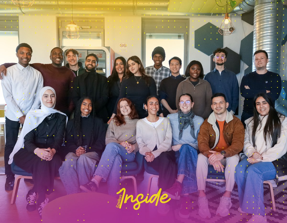 Epsilondatamktg's tweet photo. [#WorkAtEpsilon]
Focus sur nos jeunes apprenants ! La Team Epsilon a organisé une journée 100% stagiaires &amp; alternants.
Au programme :
✔️ Positives Vibes
✔️ Partage
✔️ Et surtout des rencontres dans un cadre bienveillant &amp; chaleureux
Merci à l'équipe RH pour cette journée ! https://t.co/7QZnSq7rGq