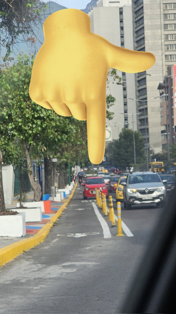 Auto en #InvasionCicloviaUIO en la Av. Patria junto a la Casa de la Cultura Ecuatoriana srs <a href="/AMT_Quito/">AMTQuito</a> <a href="/pabelml/">Pabel Muñoz L.</a> por si les interesa gestionar  #Quito

#QuitoEnBici #QuitoPedal #CicloUIO