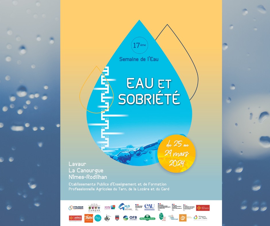 Semainedeleau81's tweet photo. Voici le programme de la 17ème semaine de l'eau qui se tiendra à Flamarens du 25 au 29 Mars 2024 ! https://t.co/qAfjEdJzeO