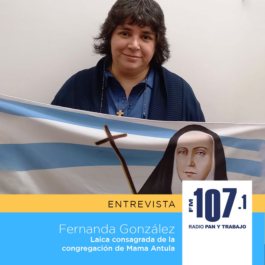 En #HaciendoLugar entrevistamos a Fernanda González, laica consagrada de la Arquidiócesis de Bs As, con ella hablamos de la alegría de la #canonización de #MamaAntula. 

Escuchala aquí: rb.gy/ql3600 

#PrimeraSantaArgentina #SantaMamaAntula
@beatificaciona1