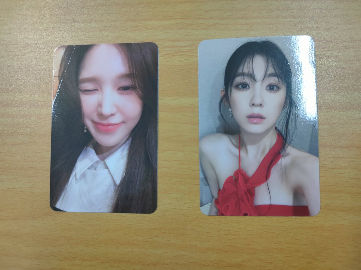 wanchoosy's tweet photo. [WTS/LFB]
Red Velvet Chill Kill Photocards
~Photobook - 350 each (Wendy pc for 250 because of slight flaw)
~Package - 350 each
~Poster - 250 each
~SMini - 250 each side

•w/ 1 free toploader, addtl toploader for 10php
•MOD - J&amp;T

Dm/reply if interested! https://t.co/mSEg1ar6xi