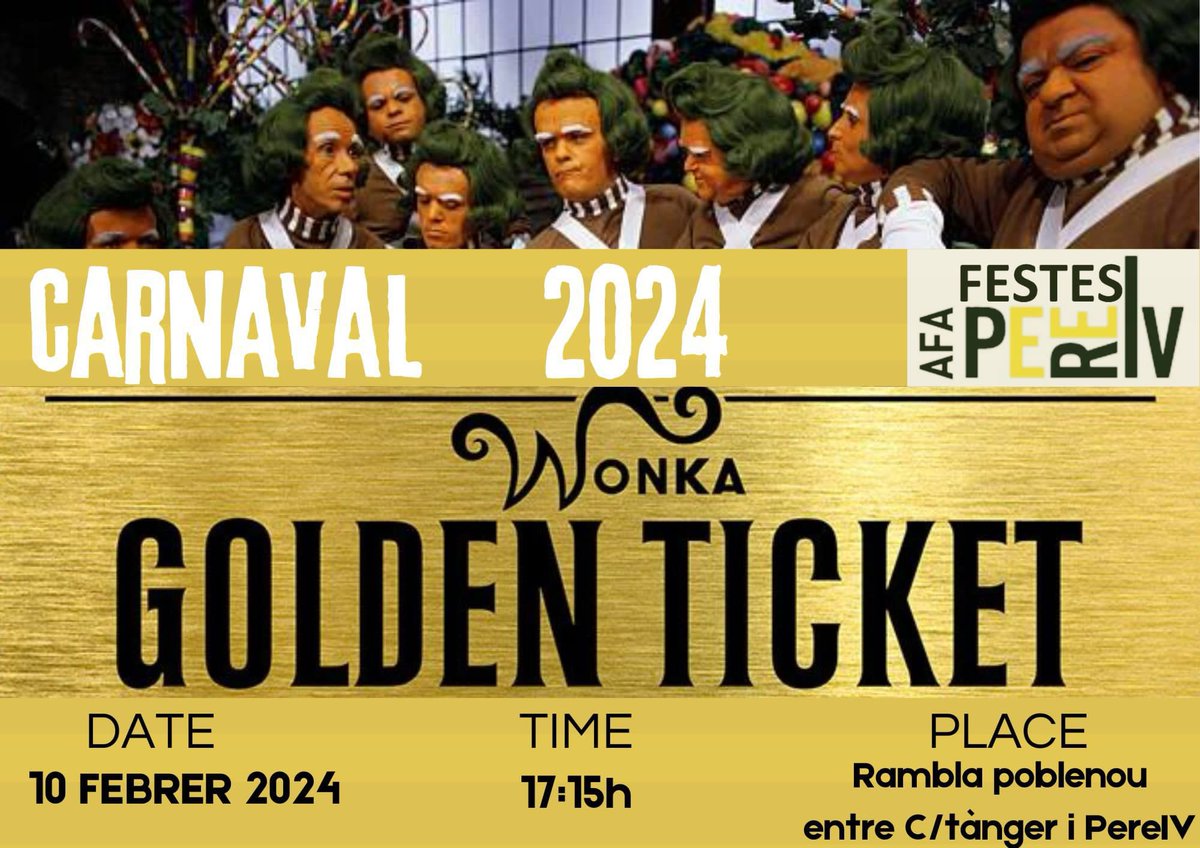 ampapereiv's tweet photo. Families això ja s’acosta! *DISSABTE A LES 17:15*  a la Rambla del Poblenou entre Tànger i PereIV.  

Som-hi, no us ho perdeu !!🍫🎉 https://t.co/zQKbwTTRfK