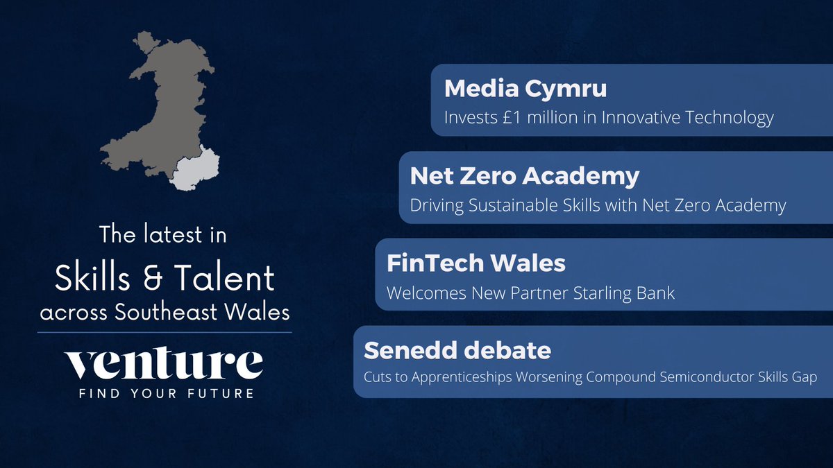 Innovation, media technology, and boosting green skills are only some of the exciting developments taking place across Southeast Wales in early 2024. 

Read the latest Skills and Talent across Southeast Wales here: venturewales.org/news/the-lates…