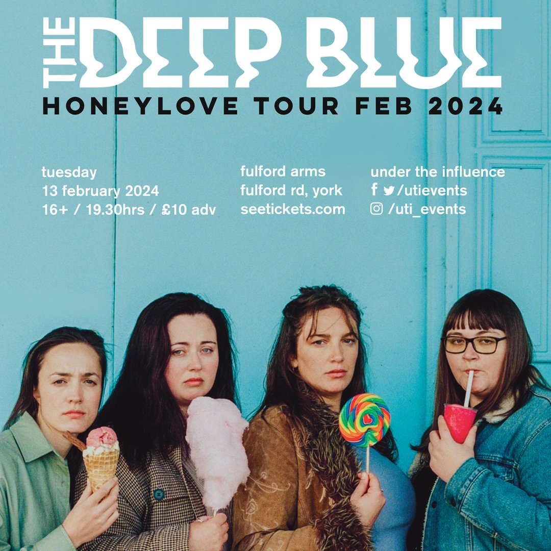 FFO: Haim, Flyte and Boy Genius - tickets for @thedeepblue_ at The Fulford Arms on Tuesday 13th February on sale now - ticketweb.uk/event/the-deep…