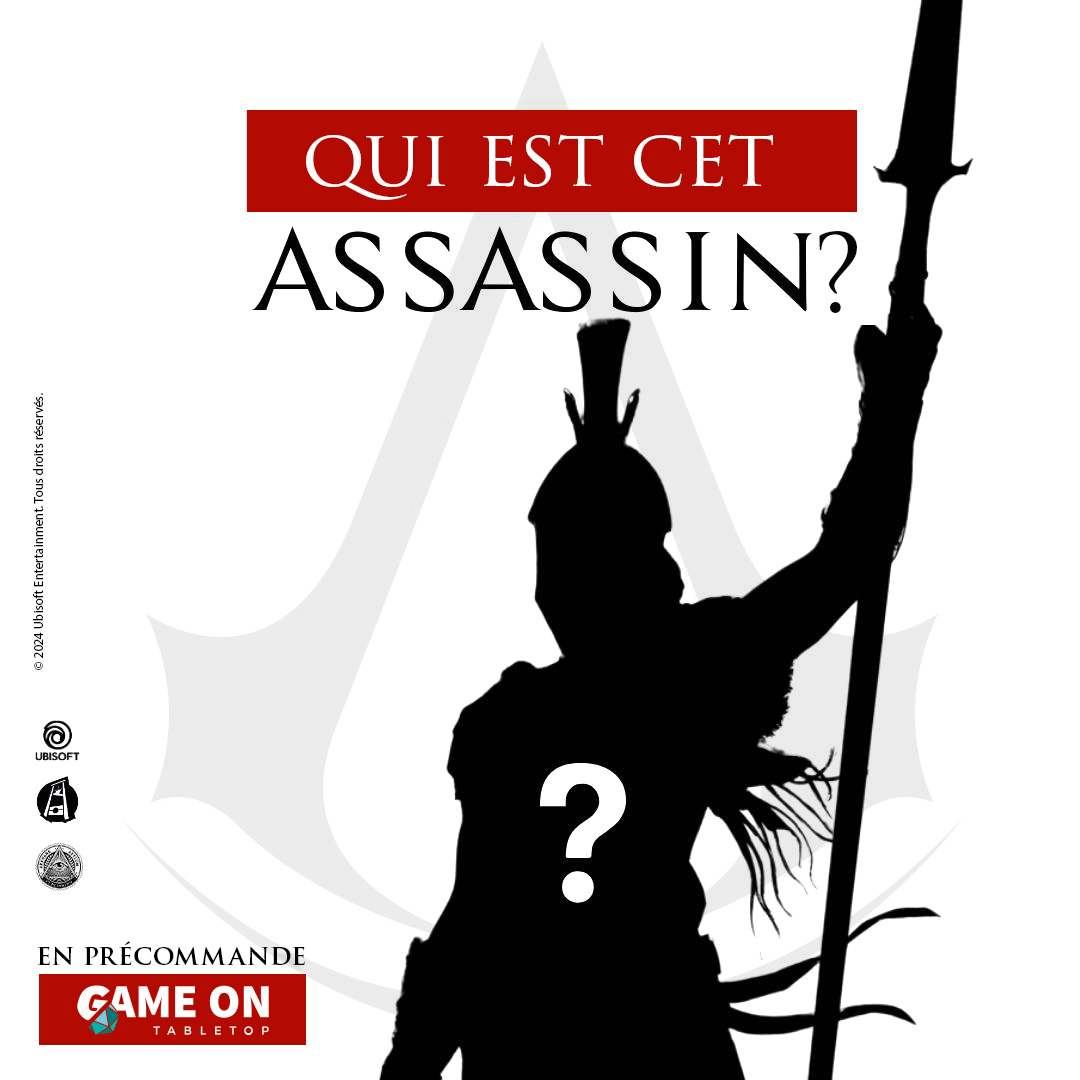 🎁Nouveau jeu à l'occasion des précommandes Assassin's Creed: le #JDR officiel !
gameontabletop.com/cf2801/assassi…

🔍• Trouvez le nom de l'assassin
🔁• Partagez la publication

Nous annoncerons le gagnant lundi et il remportera 50€ sur notre boutique !
#Concours #AssassinsCreed
