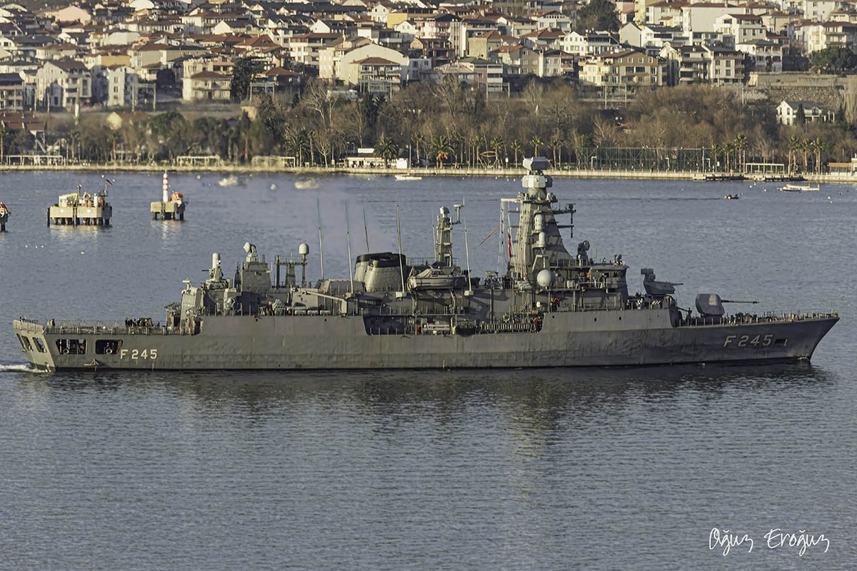 OguzEroguz1's tweet photo. #TurkishNavy's #BarbarosClass #MEKO200 TN Track IIA frigate #TCGOruçreis #F245 #MLU #DenizlerinHakimi https://t.co/RrAcC16TKJ