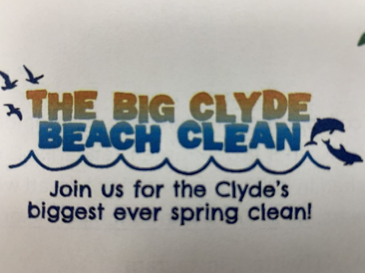 Looking forward to once again helping to keep inverclyde beaches clean. The big Clyde beach clean with @LiteratiTo Takes place between 15th March and 28th April, so plenty of opportunities to help out.