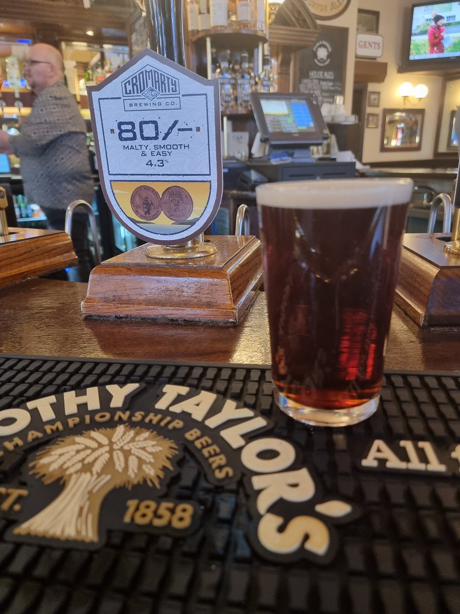 Gary Bischoff (@gazbishbosh) on Twitter photo Well it is Friday, cheeky lunchtime weird beer. <a href="/CromartyBrewing/">Cromarty Brewing</a> 80 Shilling in the Cask and Barrel proper scottish beer lol Well it is Friday, cheeky lunchtime weird beer. <a href="/CromartyBrewing/">Cromarty Brewing</a> 80 Shilling in the Cask and Barrel proper scottish beer lol