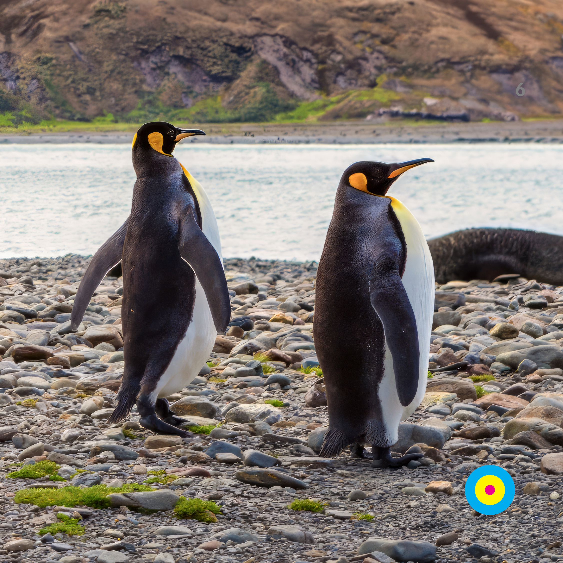 SML / See-ming Lee on X: The king penguin (Aptenodytes patagonicus) is the  second largest species of penguin, smaller, but somewhat similar in  appearance to the emperor penguin. King penguins mainly eat