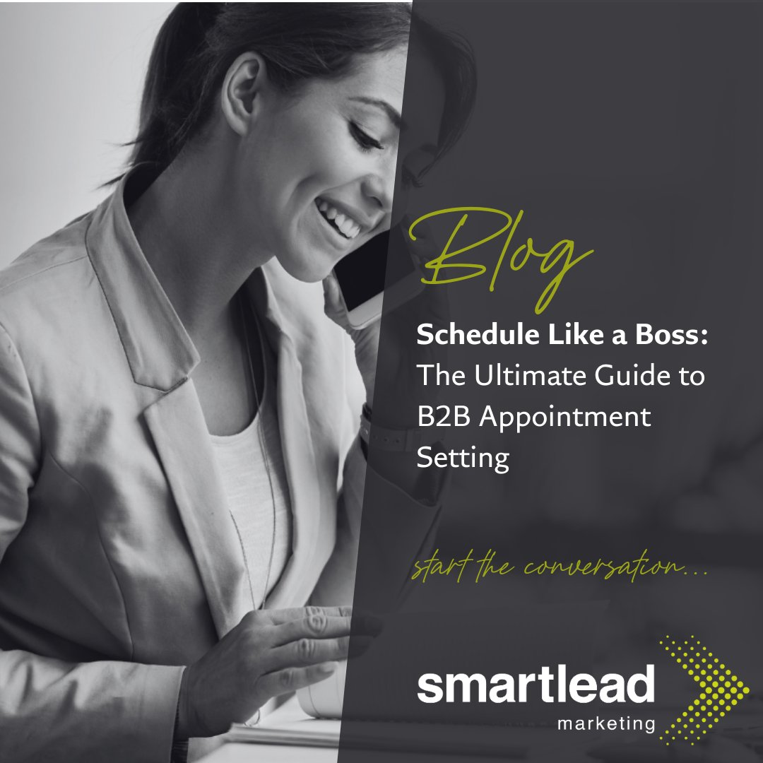 🔗 smartleadmarketing.co.uk/hints-tips/sch…

#SmartleadMarketing #StartTheConversation #B2BAppointmentSetting #InsideInsight #LeadGen #LeadGeneration #B2BTelemarketing #Telemarketing