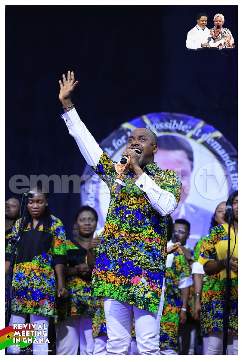 SCOANTBJoshua's tweet photo. Indeed, sin's power over our lives is broken as The SCOAN Ghana Choir echo "SIN'S POWER OVER ME IS BROKEN" written by Prophet TB Joshua. The mighty power in this song can be felt as the anointing falls on some congregants. https://t.co/uxf2vgR1dp
