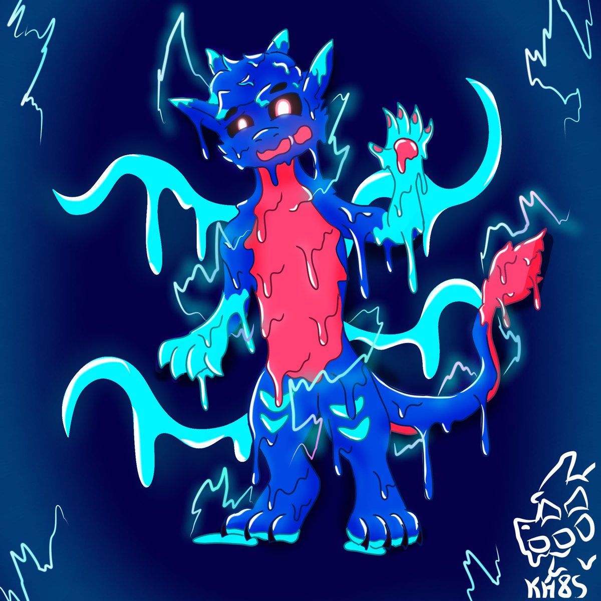 KyerDrakoil85's tweet photo. Aquí @plasmbite Un Dragón Vtuber que Se Acerco Demasiado al Dragón del Caos Cuál Fue el Resultado?
Electrizante y viscoso jajajja

Tendrá Otra Versión Muy Pronto jujuju😈

#fanart #goocharacter #Furry #fanartfurry #goofurry #dibujo #fanart #furryart #goo #goodragon https://t.co/igmFXXTH3P