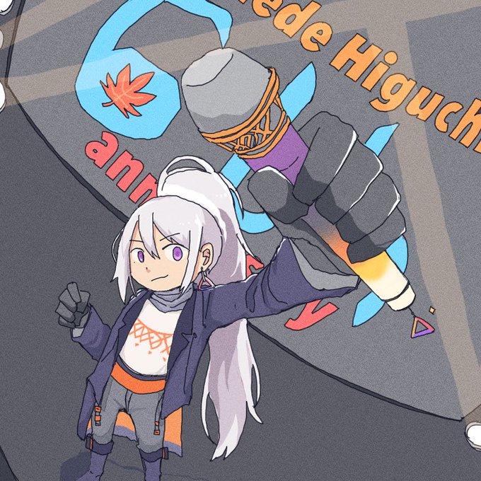 6周年めでたい #樋口楓6周年 #樋口楓6周年記念サイト #でろあーと