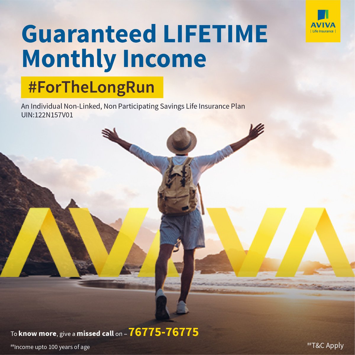 AvivaIndia's tweet image. Put on your running shoes #forthelongrun in life with Aviva Signature Monthly Income Plan. 

Unveil the guarantee of monthly income and lifelong financial security for your loved ones.

To know more: bit.ly/Aviva_MIP

#AvivaMIP #InvestInYourDreams #SecureYourFuture