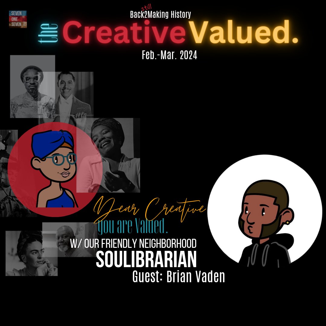✨Join us SUNDAY 11am PST as we talk to @ohnahji s one and only @_ebv on the topic of creative value