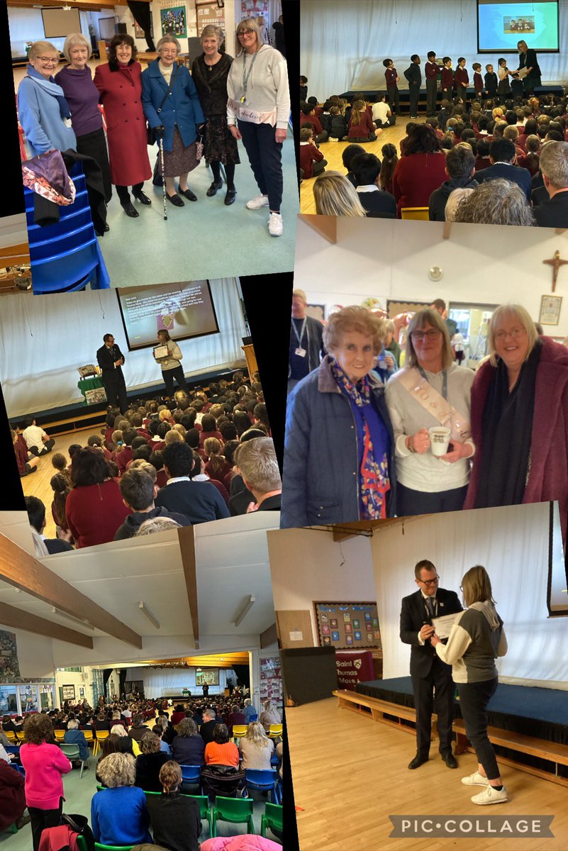 St Thomas More Catholic Academy Leicester (@stmleicester) on Twitter photo A lovely assembly to celebrate Mrs Asherโs 40 years of service! Thank you for everything you have done for St Thomas More ๐๐ฝ A lovely assembly to celebrate Mrs Asherโs 40 years of service! Thank you for everything you have done for St Thomas More ๐๐ฝ