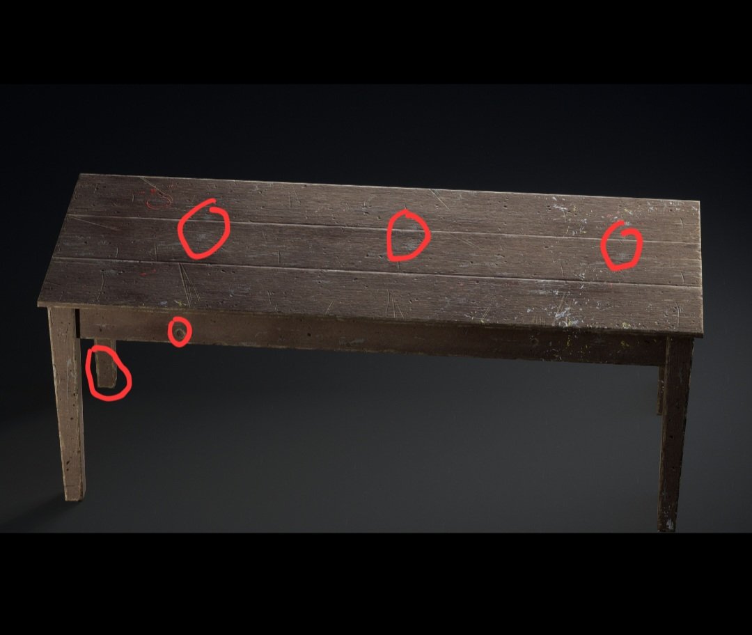 rohomedes's tweet photo. @dan_dahoon @TagessonTomas Great work so far! Really nice details and storytelling! If you don't mind me sharing some feedback:

- I would try to hide those dust/paint markings that are repeating. 

- I have the feeling that the curvature highlights are too procedural at some parts. 

Good job mate! https://t.co/q2DRSZHZin