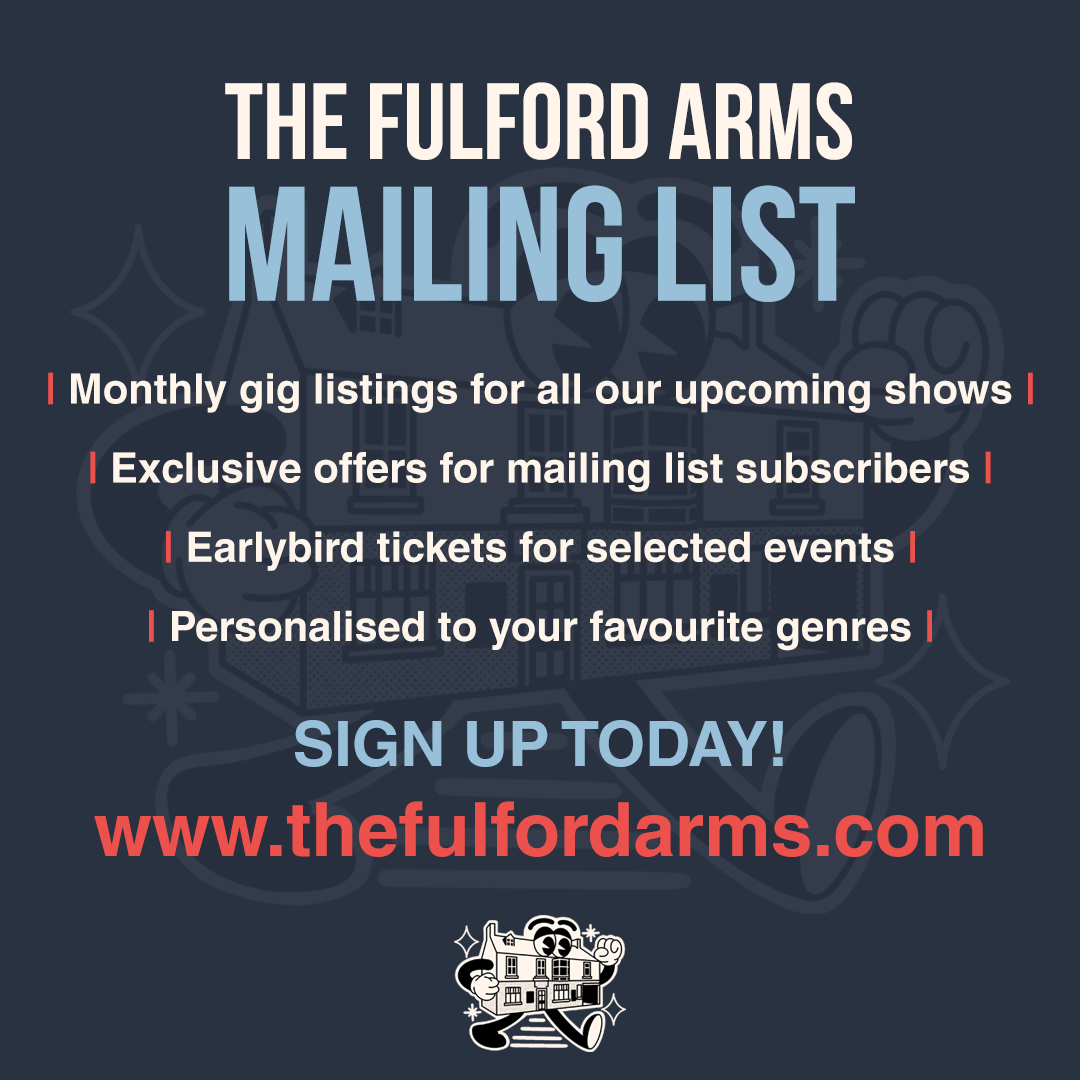 Monthly gig listings, exclusive offers, earlybird announcements and tickets all personalised to your favourite genres! Sign Up Today: bit.ly/3HRFHjL