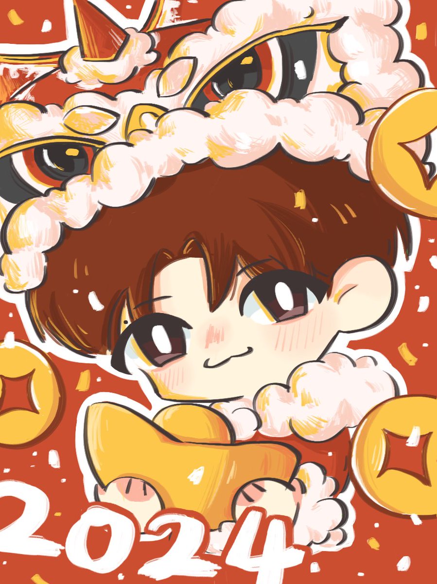 Cunning_xiao's tweet photo. Happy Chinese new year(^.^) https://t.co/08KmNTtjGt