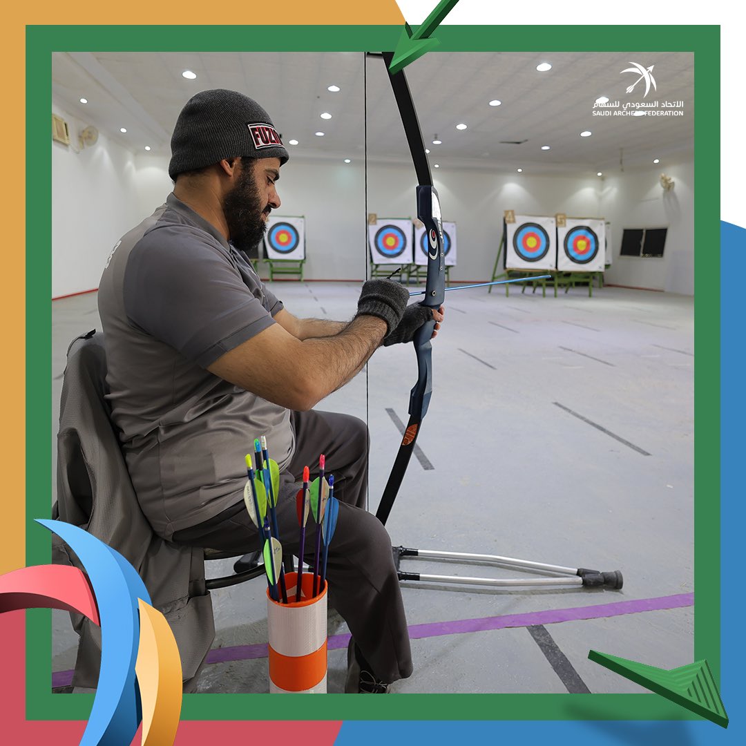 SaudiArcheryFed's tweet photo. أجواء مميزة وفعاليات متنوعة في المعسكر التدريبي الأول لذوي الإعاقة في القصيم 😍👏🏻🏹
بمشاركة مميزة من شركاء نجاح المعسكر 🙏🏻🤩
@naqiwatersa 
@APD_ksa 
@knf_asel 
@qnhospital 
@alkhalafco 

#الاتحاد_السعودي_للسهام https://t.co/RMJd2z3QOc