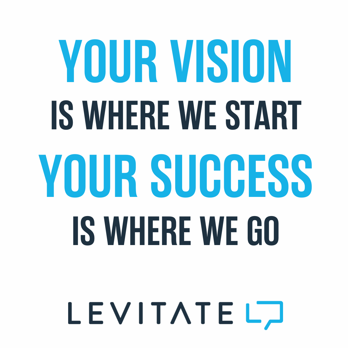 LevitateNow's tweet photo. We are driven by vision.
↓
↓
↓
↓
↓
And measured by results.

#success #impact #goals https://t.co/hSB0w2PZkc