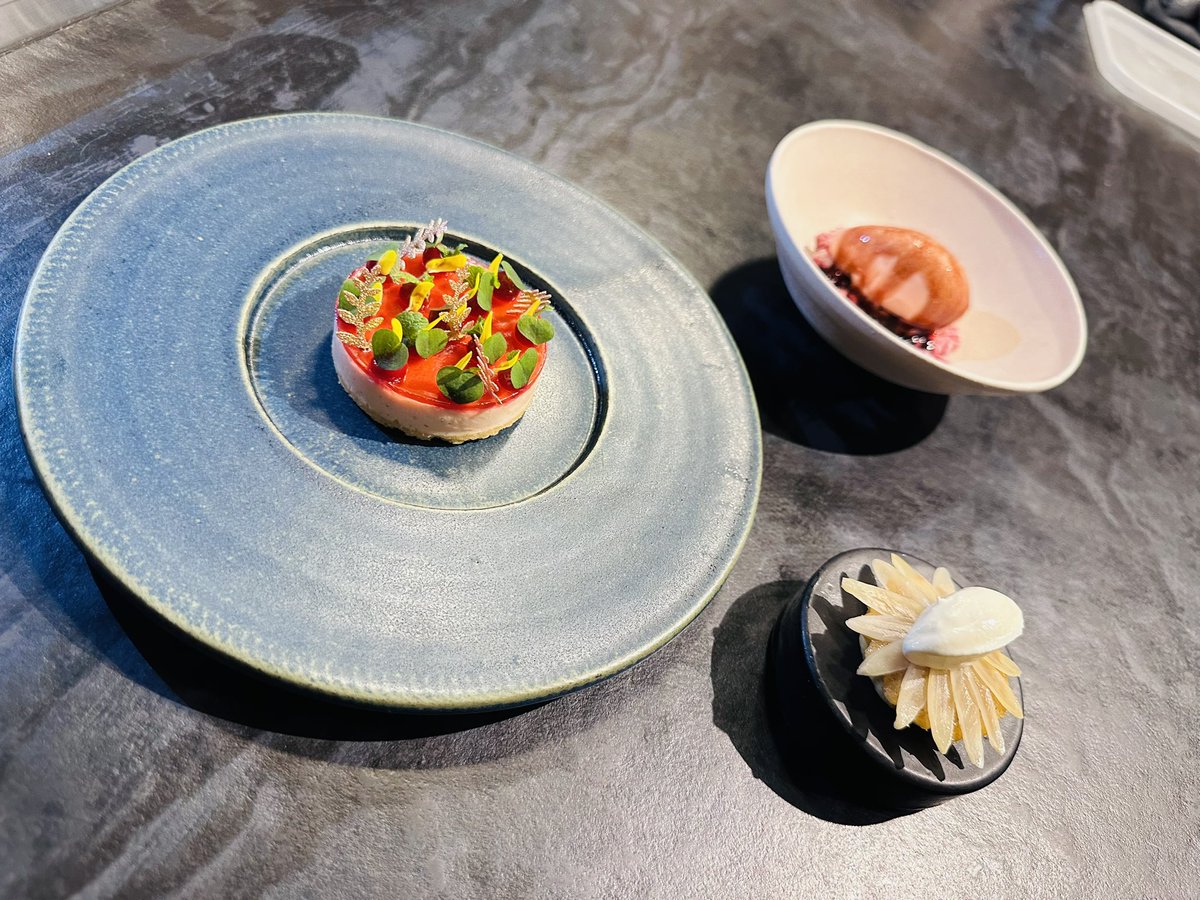 Opening on 29th of February Thursday night, can’t wait to welcoming you all. Also open for lunch service from Saturday to Sunday as usual, to make your reservation please visit our website. #mulberry #pomegranate #kaymak #Almond @MichelinGuideUK