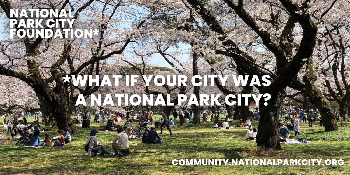 What if your city was a National Park City? If you're interested in starting a campaign for your city to become a National Park City we can help you get things going. Our next 'What If?' meeting will be on Thursday 29th February at 5pm UK time. community.nationalparkcity.org/events/what-if…