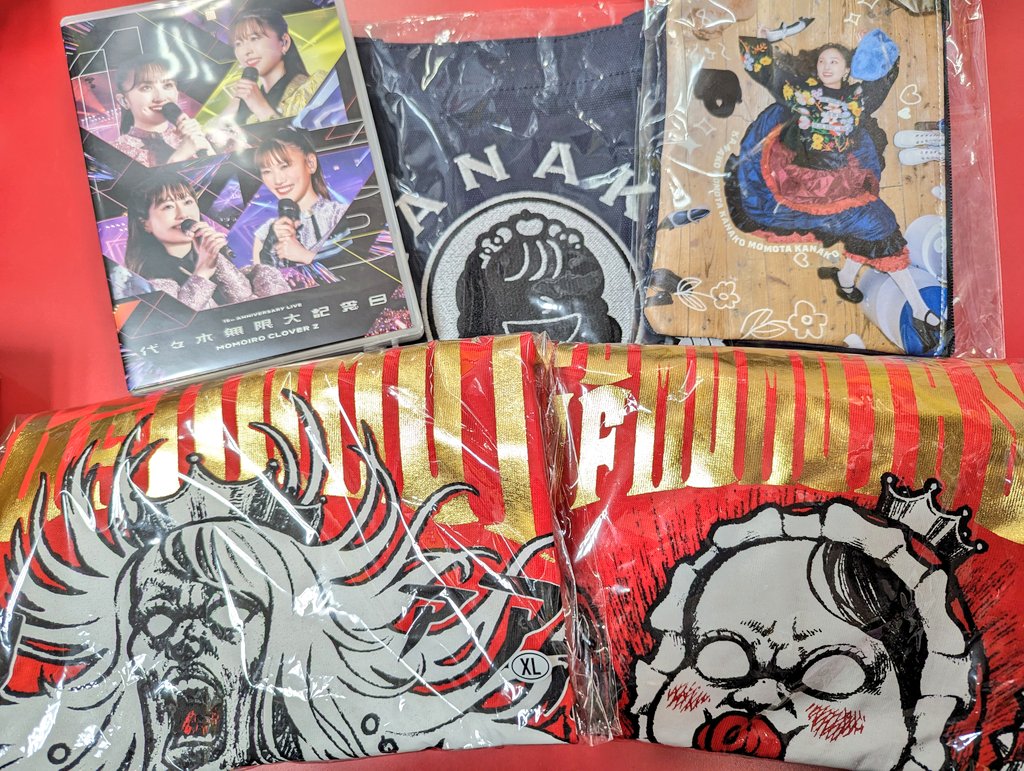 ☆【 #ももいろクローバーZ 】☆ TシャツやDVD等、ももクログッズが