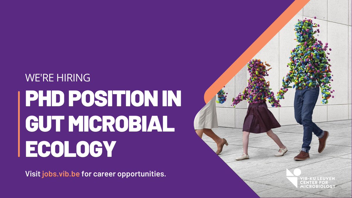 🔬 Interested in exploring human-associated microbial communities? 🦠 We're looking for a passionate PhD candidate with a background in microbiology, molecular biology, or related fields. To join us @RaesLab within @VIBLifeSciences and @KU_Leuven. Apply now!…