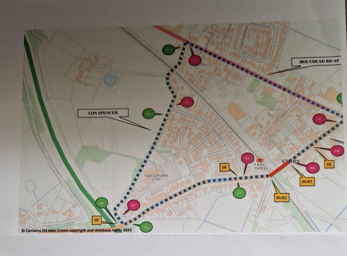 ValleyCommunit1's tweet image. Gorchymyn Cyngor Sir Ynys Môn (Gwahardd Traffig Dros Dro) (Croesfan Wastad Y Fali) 2024
Isle of Anglesey County Council (Temporary Prohibition of Through Traffic) (Valley Level Crossing) Order 2024