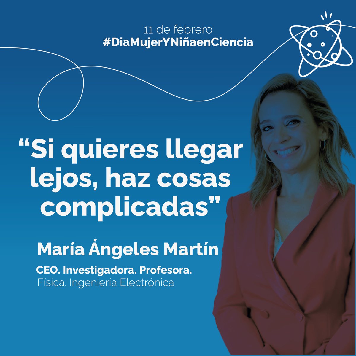 Skylife Engineering (@skylifeeng) on Twitter photo Hoy, el mensaje no es de Skylife. Es de ellas. Ingenieras, investigadoras y tecnólogas. #MujeryNiñaEnLaCiencia #MujeresSTEM Hoy, el mensaje no es de Skylife. Es de ellas. Ingenieras, investigadoras y tecnólogas. #MujeryNiñaEnLaCiencia #MujeresSTEM