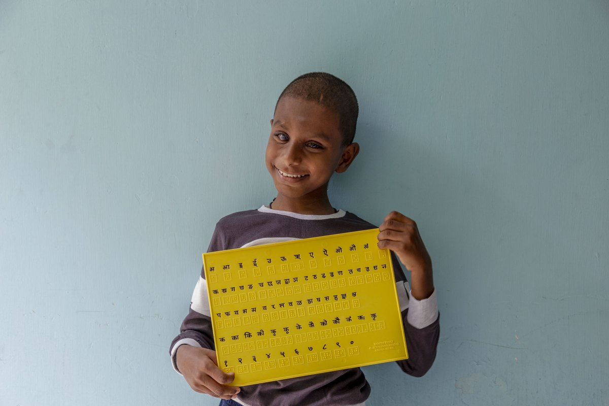 IndiaInclusion's tweet photo. Whether or not G. Goutham’s blindness is reduced through surgery, he is bound to make academic progress. This nine-year-old from the Andaman & Nicobar Islands is a star pupil of his mainstream school and passionate about music.
#everyoneisgoodatsomething #inclusiveindia #iis https://t.co/aRRgPfms2H