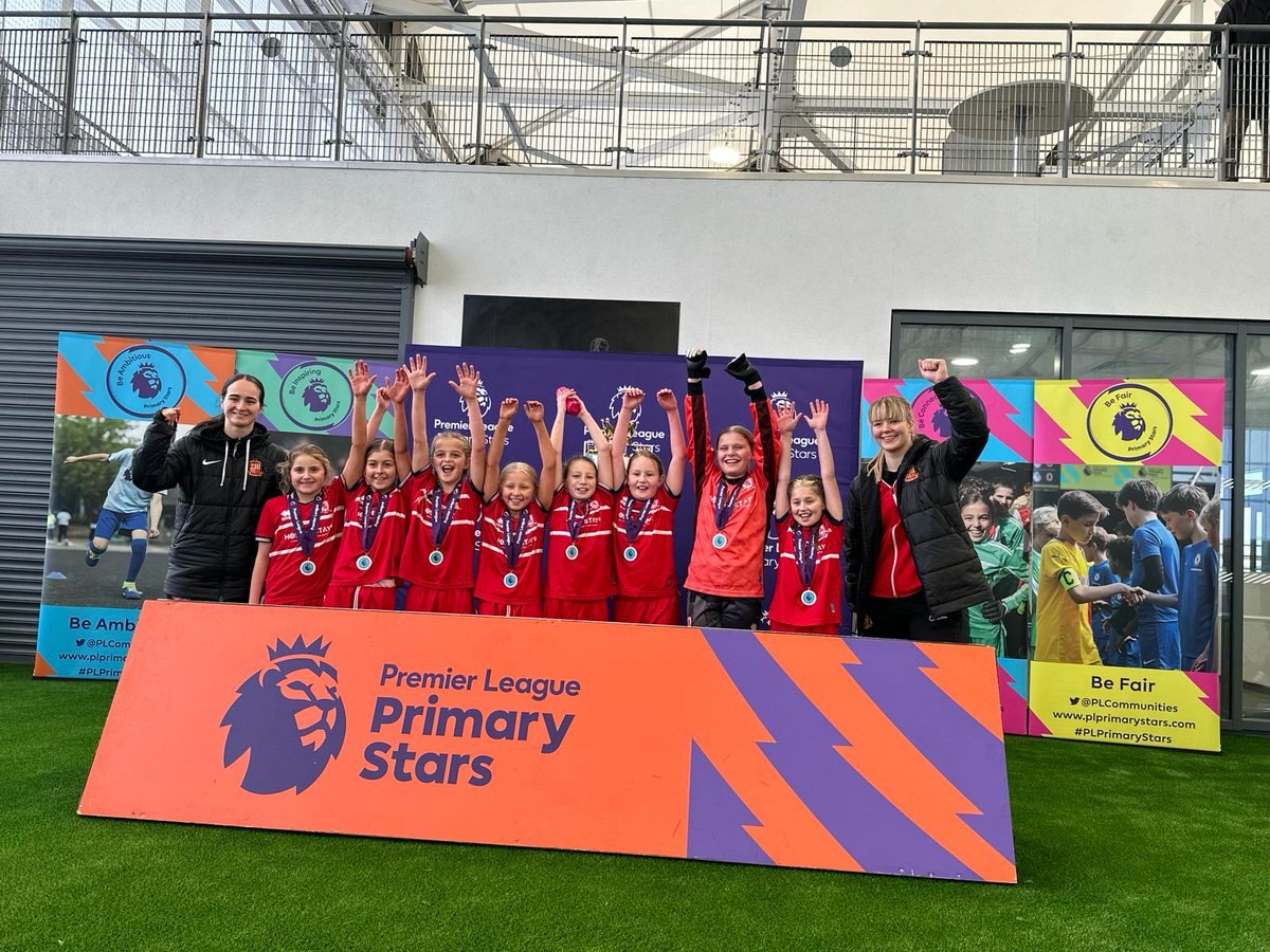 Congratulations to @BanksPrimary who, representing Middlesbrough, have won the Regional Finals of the #PLPrimaryStars U11s National Girls Cup. 🙌🎉 Played at Sunderland's Foundation of Light earlier today, Newcastle, Carlisle and Hartlepool, together with Sunderland and…