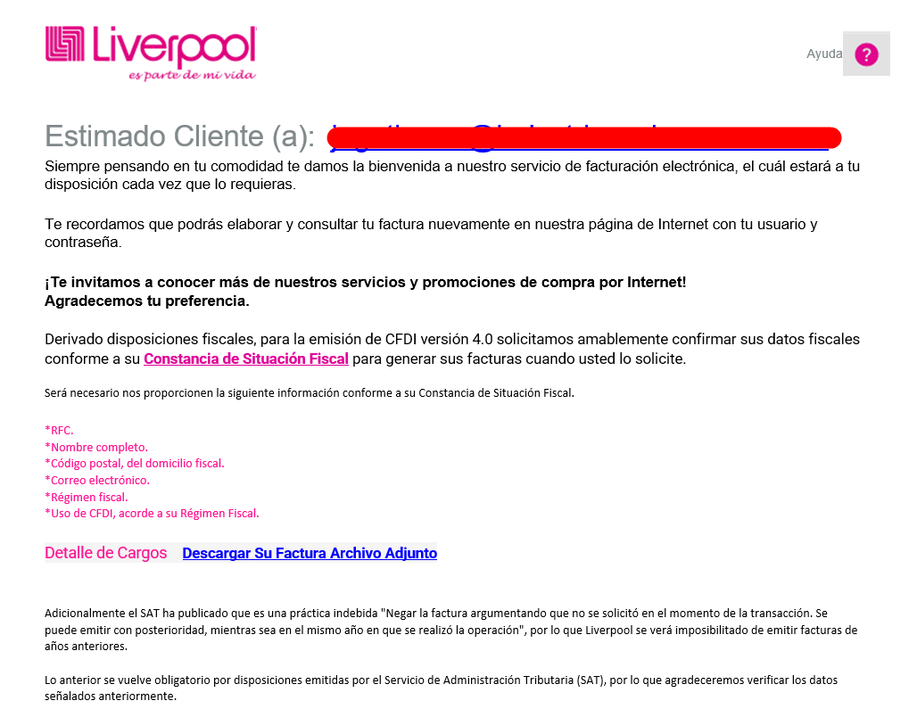 1ZRR4H's tweet photo. @CFEmx @CFE_Contigo @malwrhunterteam @JAMESWT_MHT @pr0xylife También está circulando otro correo phishing con el mismo flujo de infección pero suplantando a @liverpoolmexico ⚠️

cc: @johnk3r @dodo_sec @Merlax_ @hiramcoop @0xDanielLopez @seguridadyredes @nuria_imeq https://t.co/oBnT3a7X52