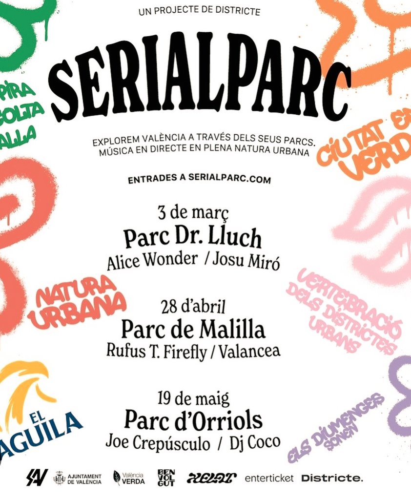 CriadoEnterado's tweet photo. ¿Sabéis que hay vida y música fuera de Madrid?

¿Y es que hay gente que programa muy, muy bien y sin precios desorbitados?

Dos ejemplos de #ciclos más que interesantes que vienen en Valencia y en Bullas (Murcia).

#Serialparc |  #Antioxidante https://t.co/U75IAn3Ezq