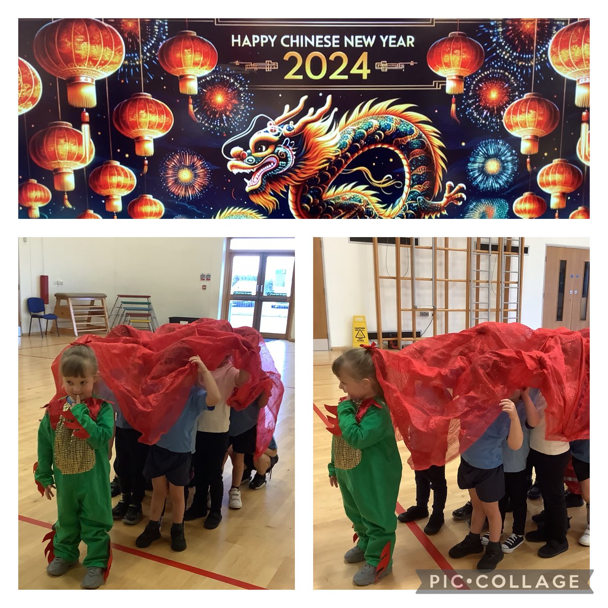 In Nursery this week, we have been learning about Chinese New Year. We enjoyed creating our own Chinese dragon dance in P.E 🐉🏴󠁧󠁢󠁷󠁬󠁳󠁿