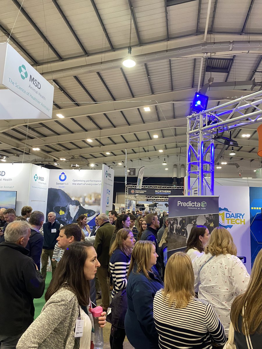This week, the team ventured to Stoneleigh Park for @Dairy_TechUK, a key calendar date for the UK dairy industry. 🥛 We were delighted to attend the event and to support our clients who were exhibiting and presenting, and it was great to catch up with so many media colleagues!