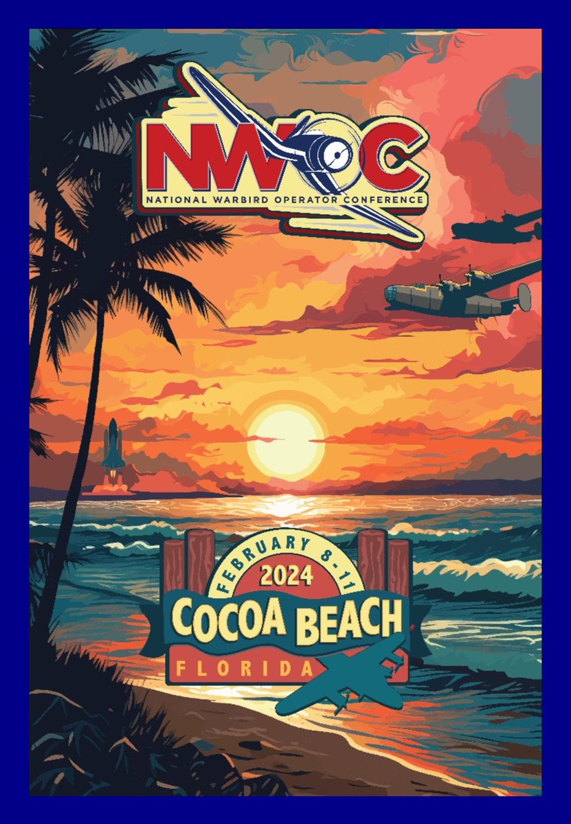 WarplaneMuseum's tweet photo. We are taking part in the National Warbird Operator Conference in Cocoa Beach.  Sharing information and advice on keeping our airplanes operating safely well into the future… 🙂 https://t.co/X6G2pddPQ5