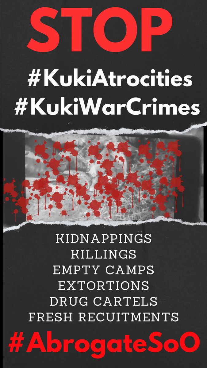 SarjuS37963's tweet photo. ‼️SoO agreement ends on 29 February 2024‼️
Scrapping FMR and Indo- Myanmar border barrier should begin.Abrogate SoO to resolve Pre-existing internal problems in Manipur.
#AbrogateSoO
#StopMeiteiGenocide https://t.co/ZibZ0IuPoj